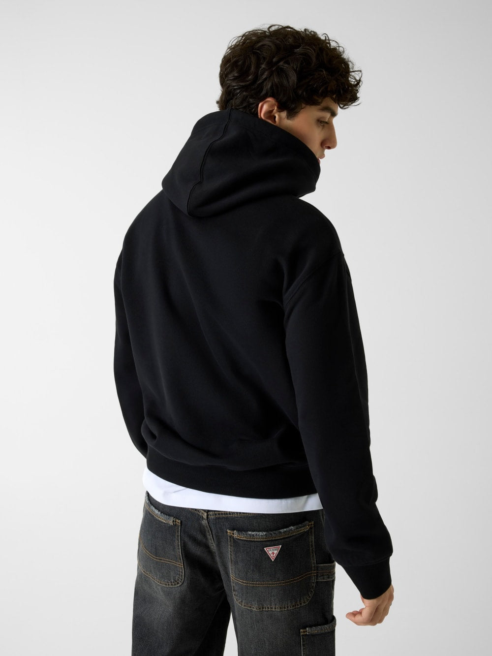 Hooded Logo Sweater - Guess