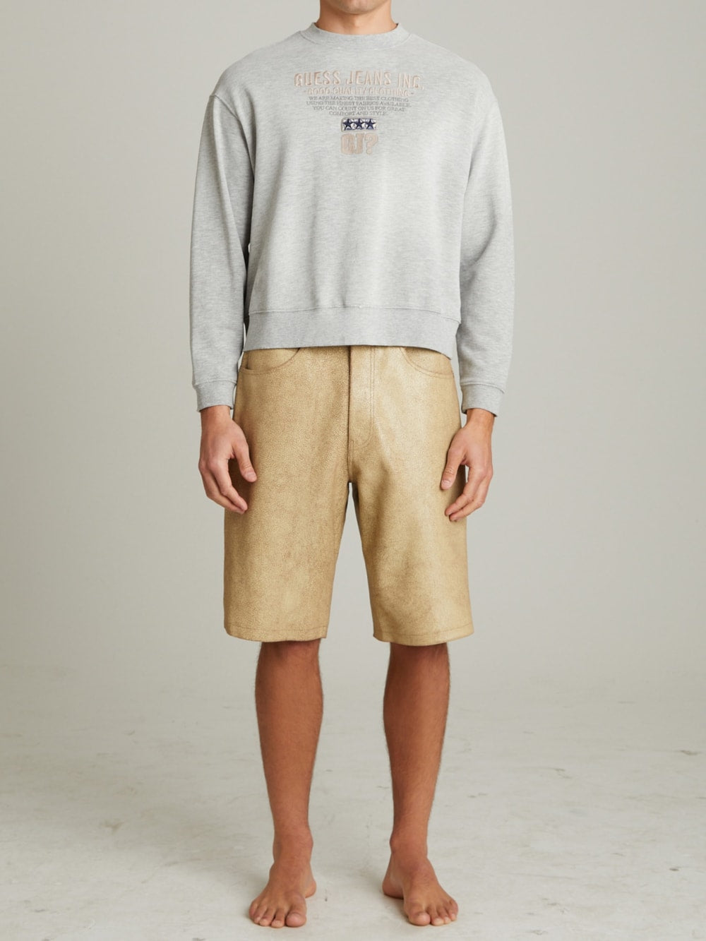 Script Logo Crewneck Sweatshirt - Guess