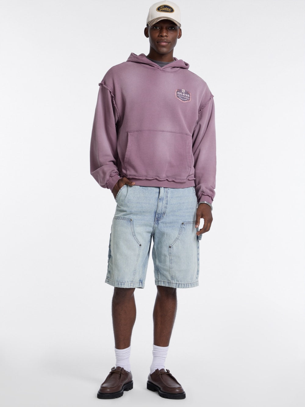 GUESS Originals Eco Graphic Boxy Hoodie - Guess