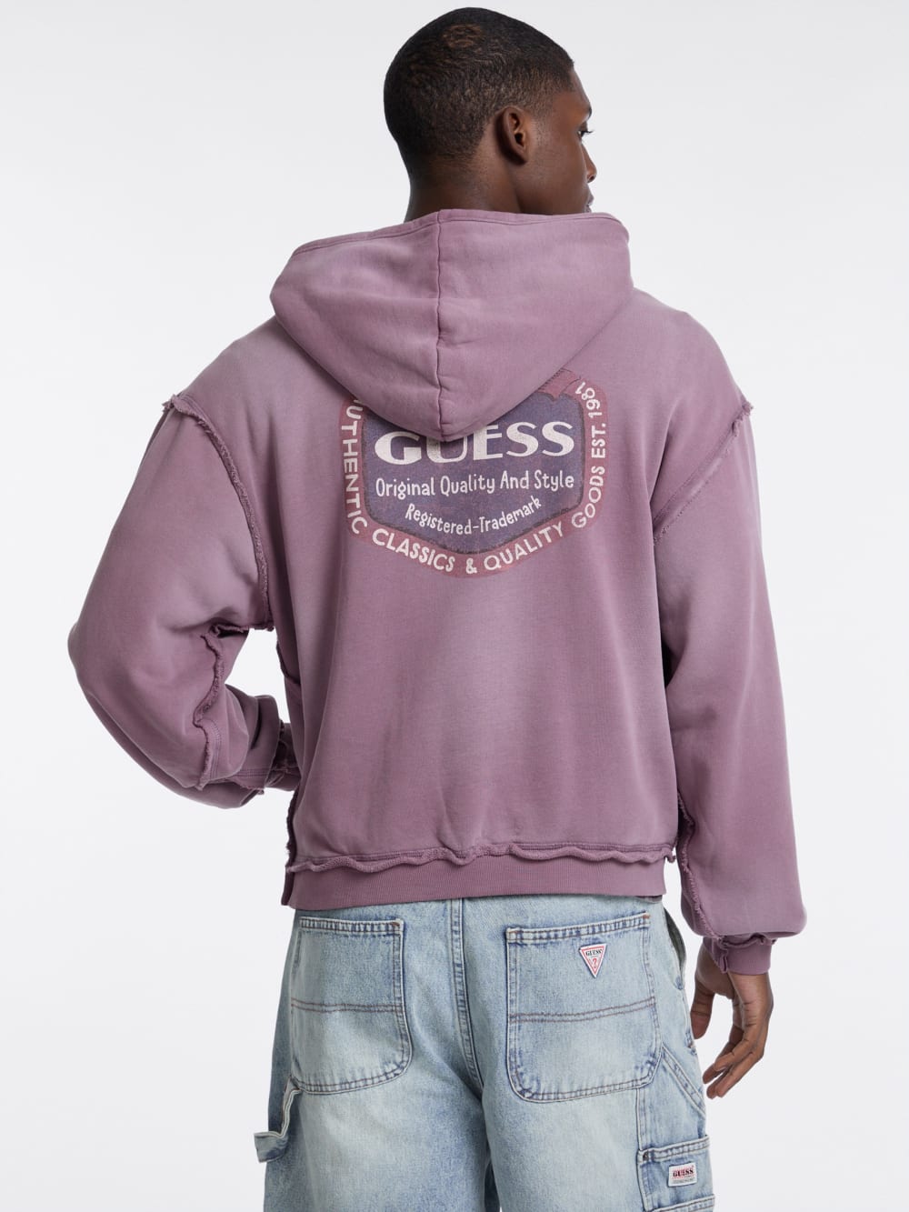 GUESS Originals Eco Graphic Boxy Hoodie - Guess