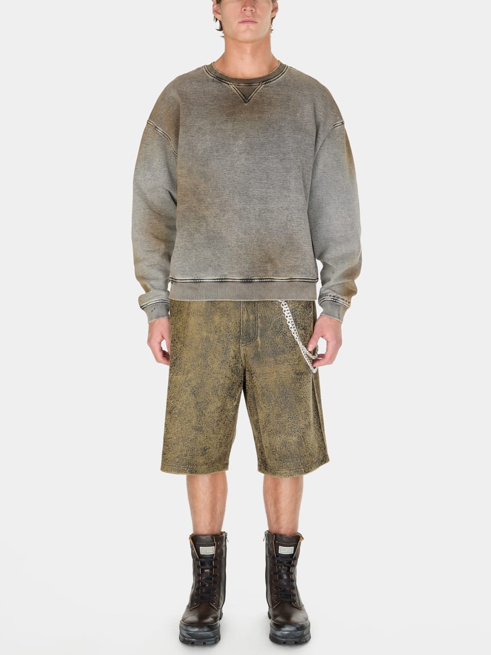 vintage washed crewneck sweatshirt - Guess