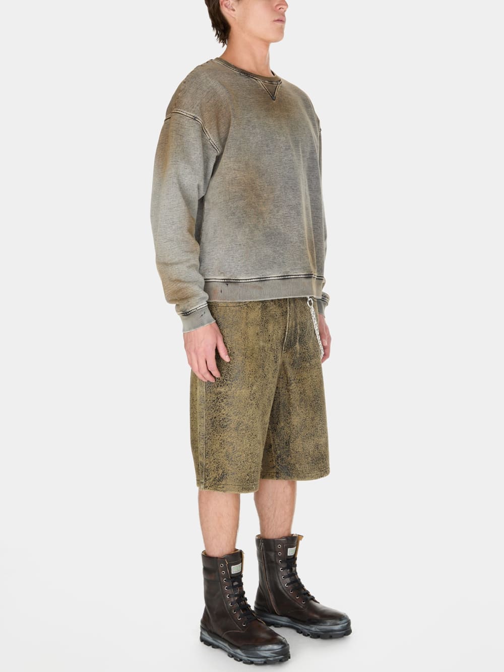 vintage washed crewneck sweatshirt - Guess