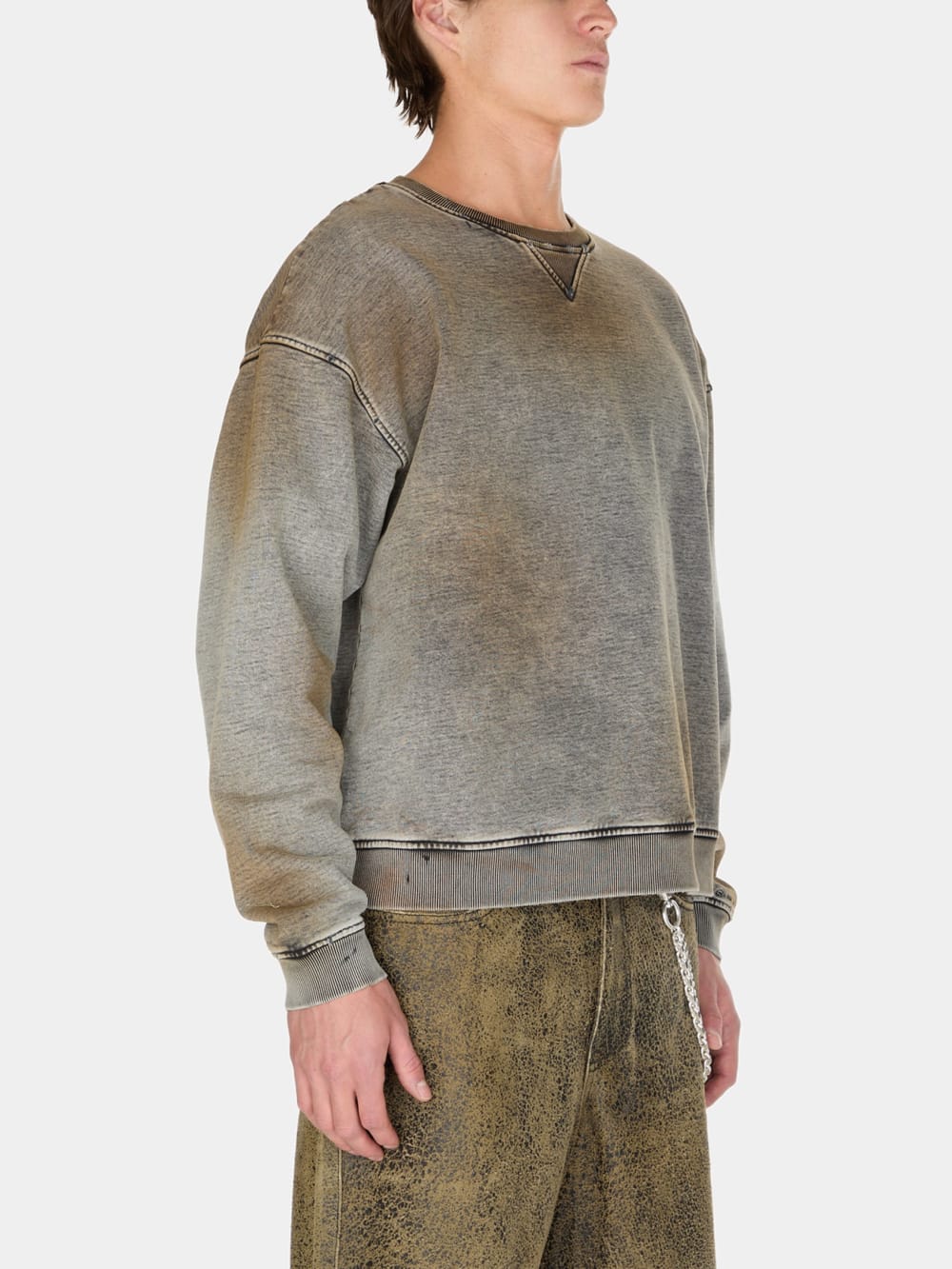 vintage washed crewneck sweatshirt - Guess