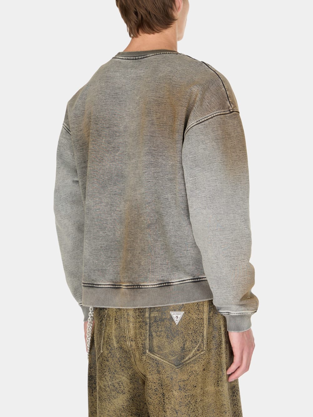 vintage washed crewneck sweatshirt - Guess