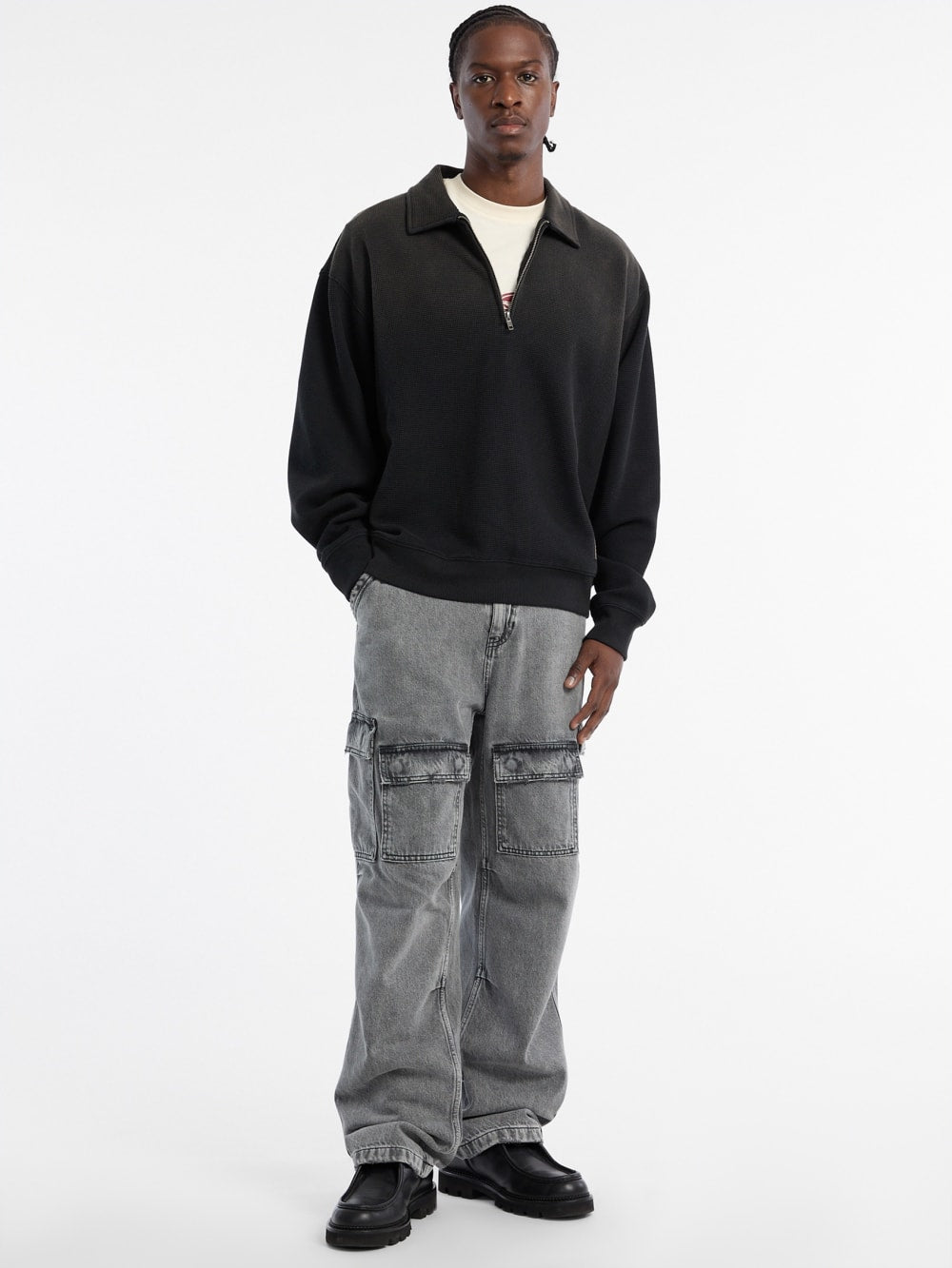 GUESS Originals Eco Half-Zip Sweatshirt - Guess