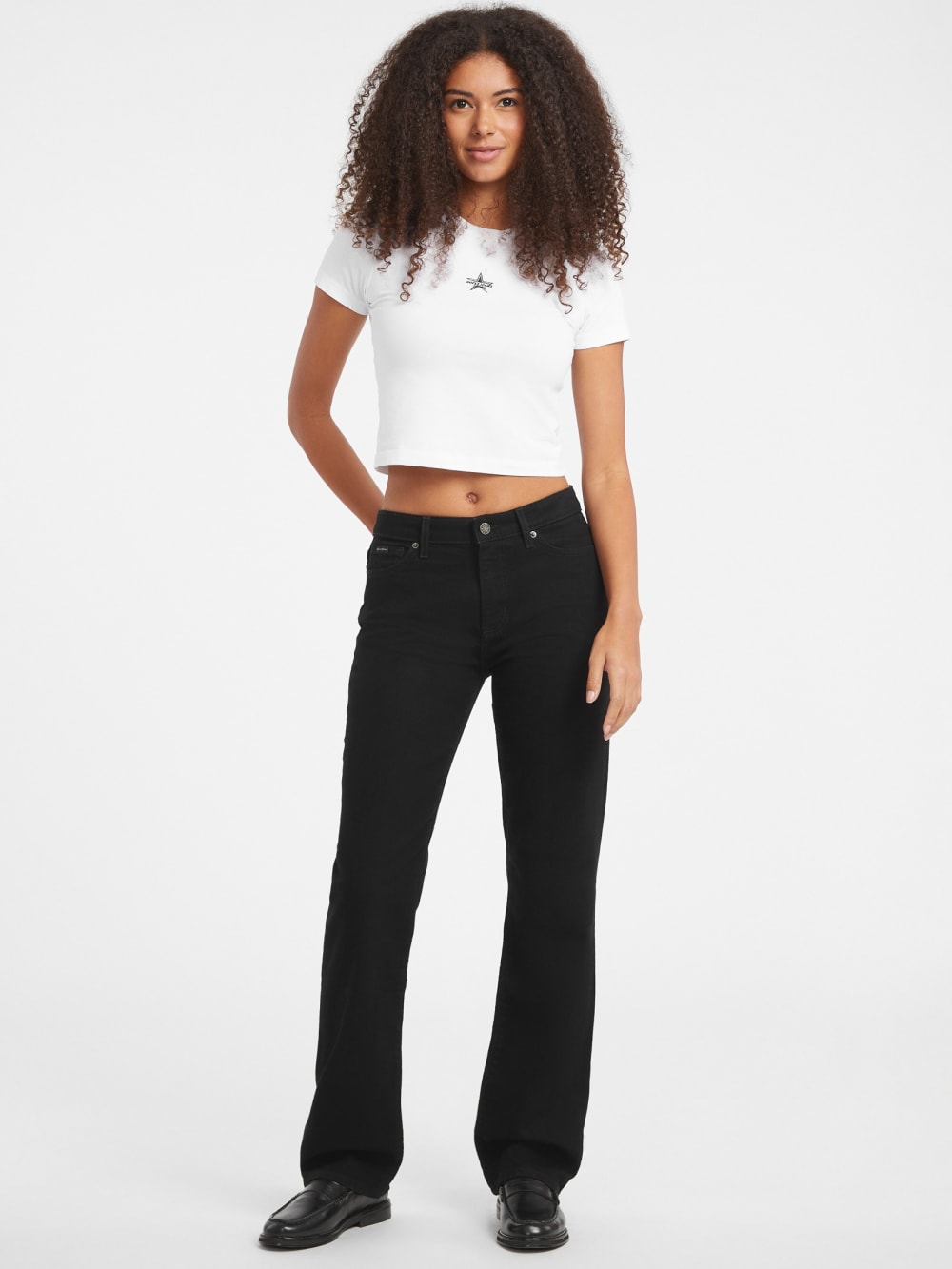 G08 Mid-Rise Straight Jeans - Guess