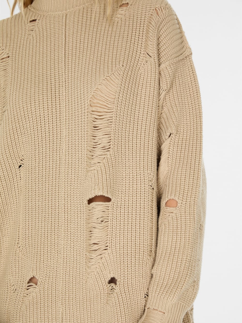 distressed sweater dress - Guess