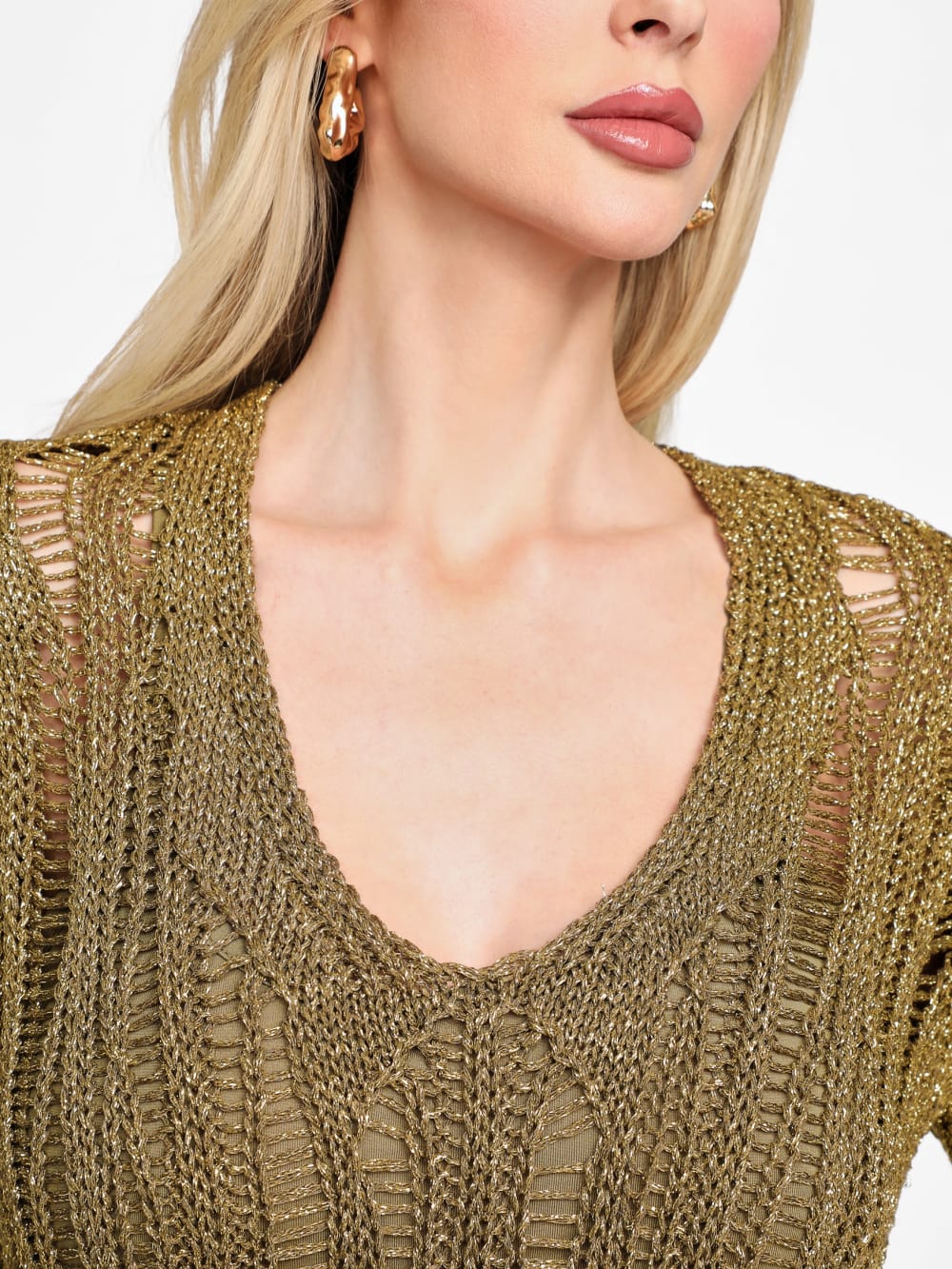 Lucky Crochet Flared Dress - Guess