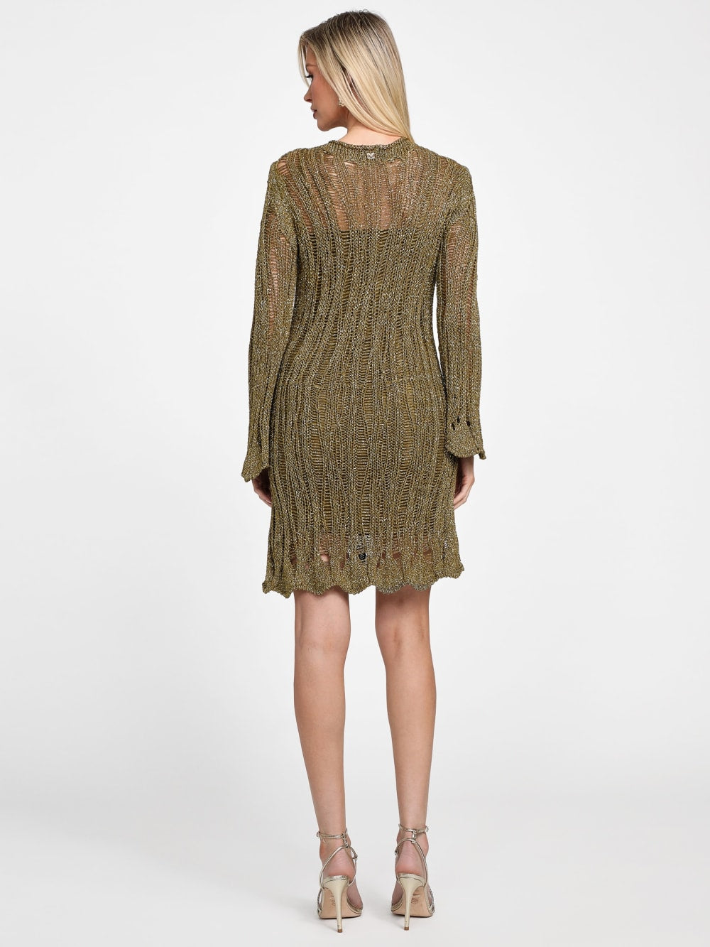 Lucky Crochet Flared Dress - Guess