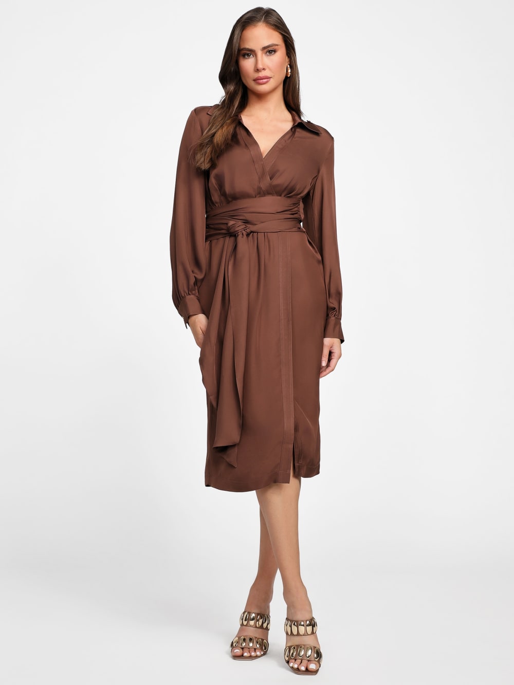 Dorian Wrap Dress - Guess