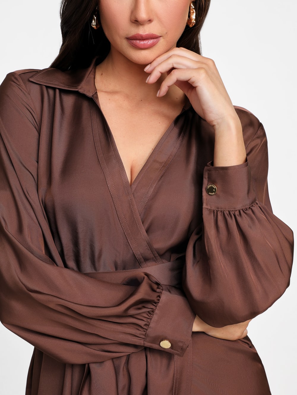 Dorian Wrap Dress - Guess