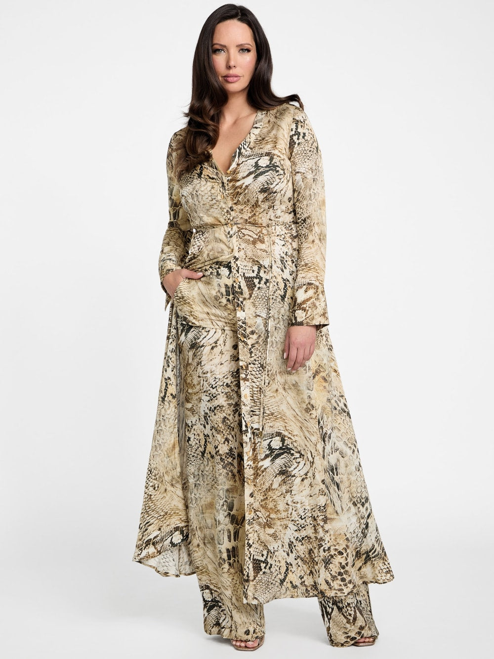 Eco Giselle Printed Maxi Dress - Guess