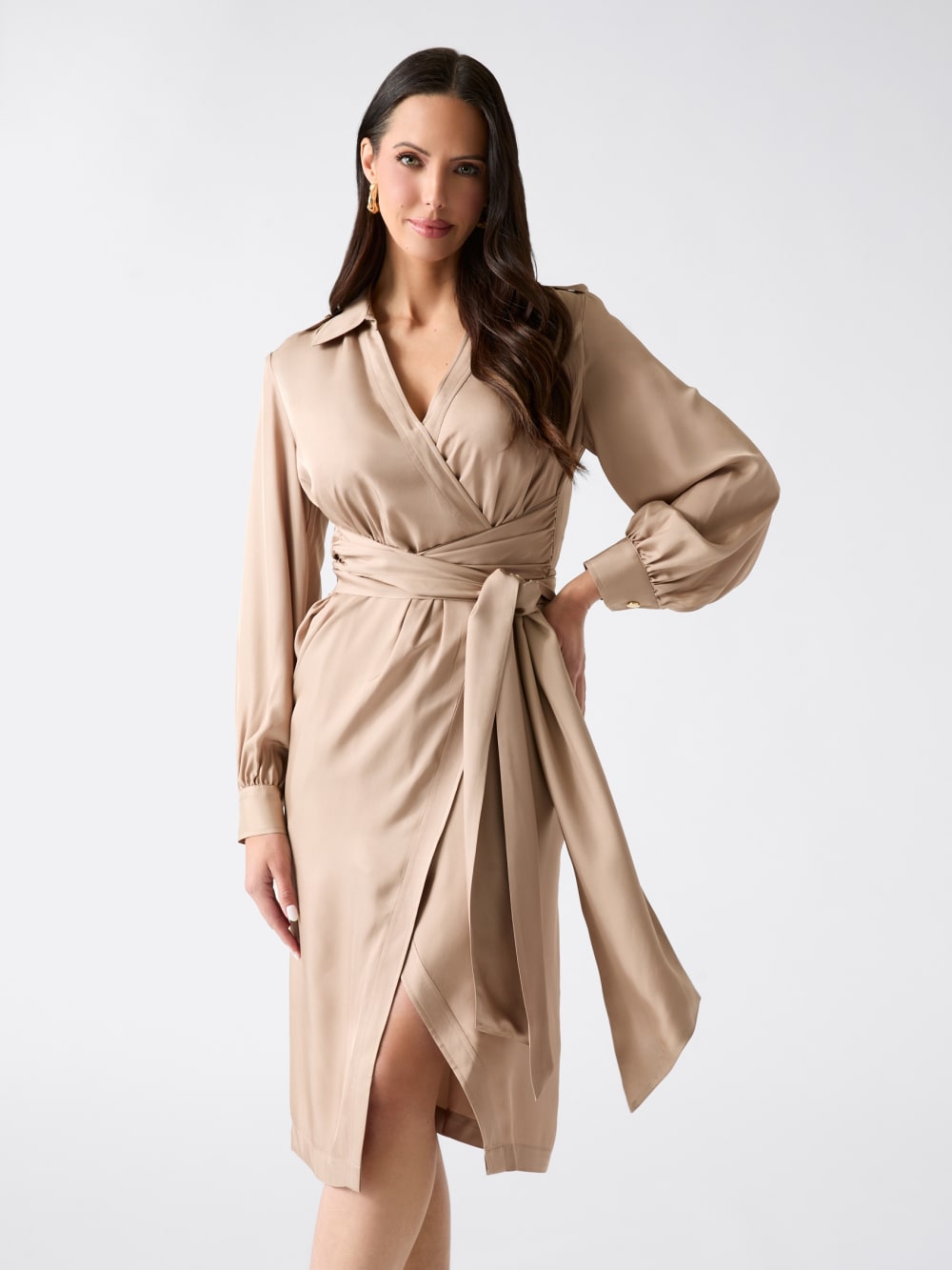 Dorian Wrap Dress - Guess