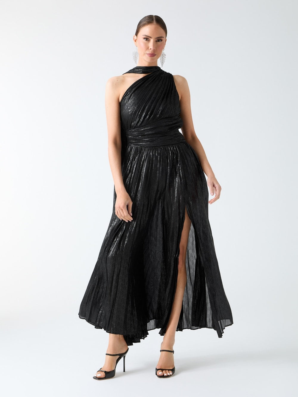 Stephany Pleated Gown - Guess