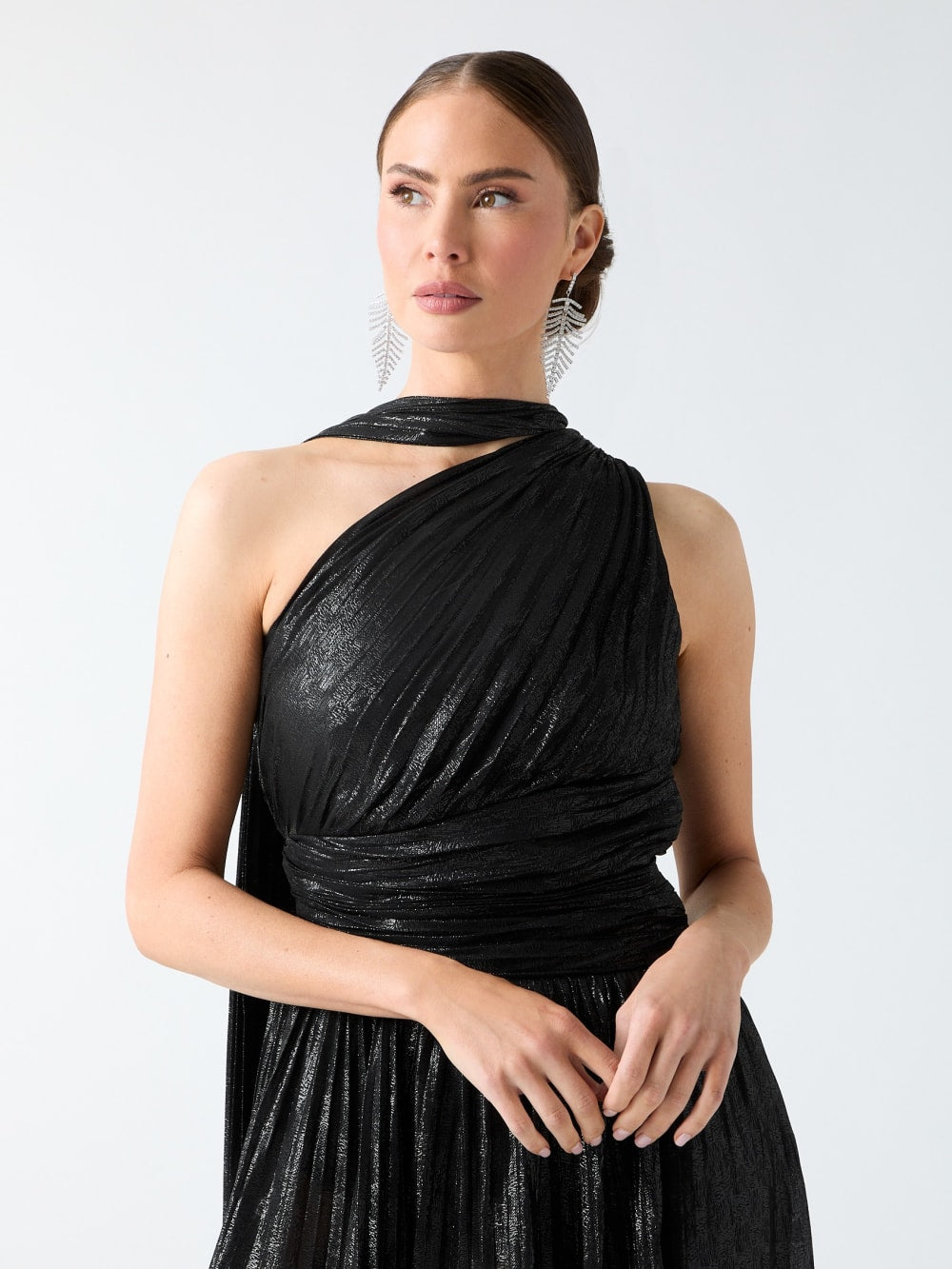 Stephany Pleated Gown - Guess