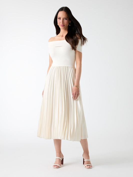 Makayla Off-the-Shoulder Dress - Guess