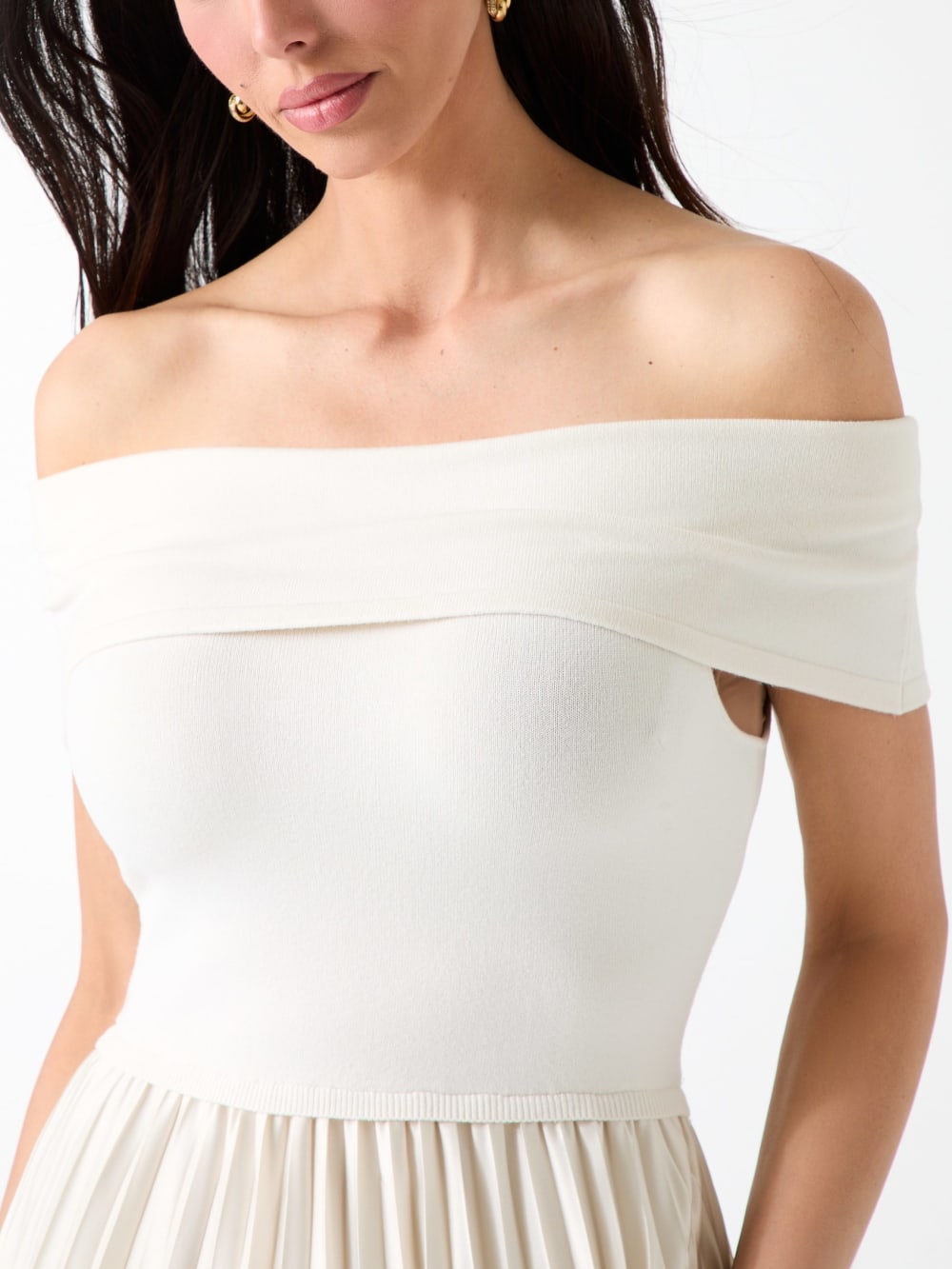Makayla Off-the-Shoulder Dress - Guess