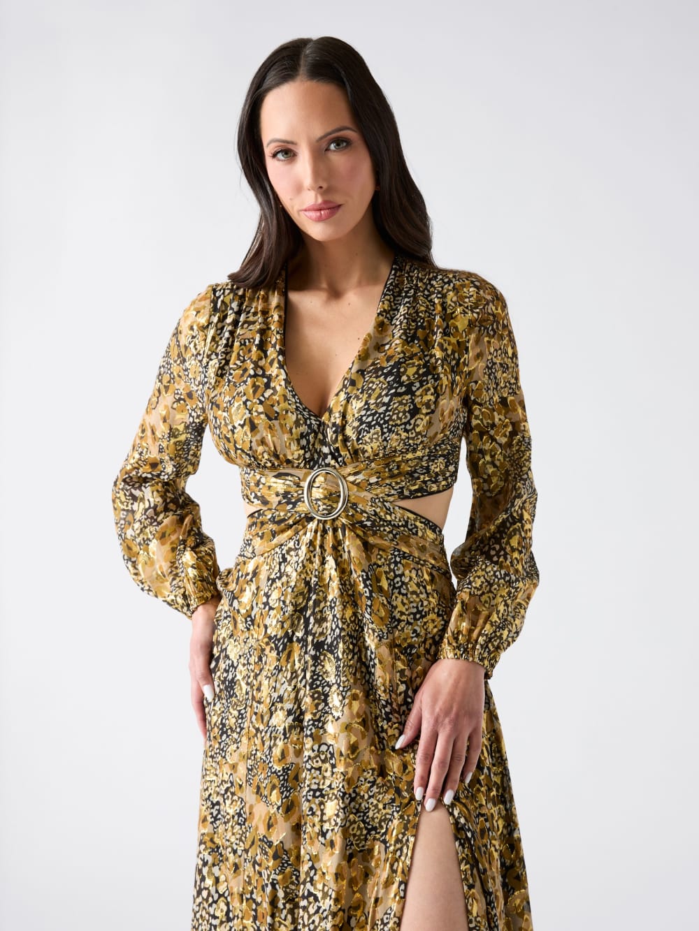 Leopard Allure Maxi Dress - Guess