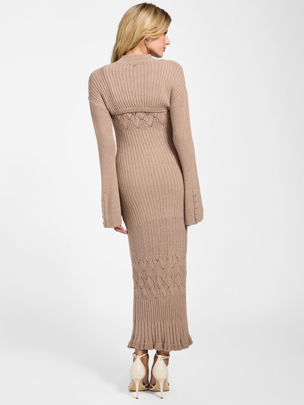 Shinju Sweater Dress and Shrug Set - Guess