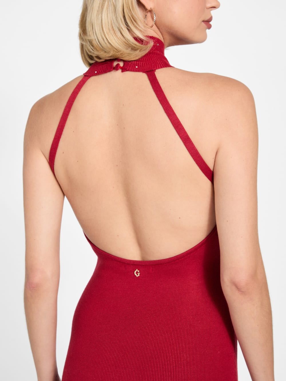 Eco Minara Rhinestone Sweater Dress - Guess