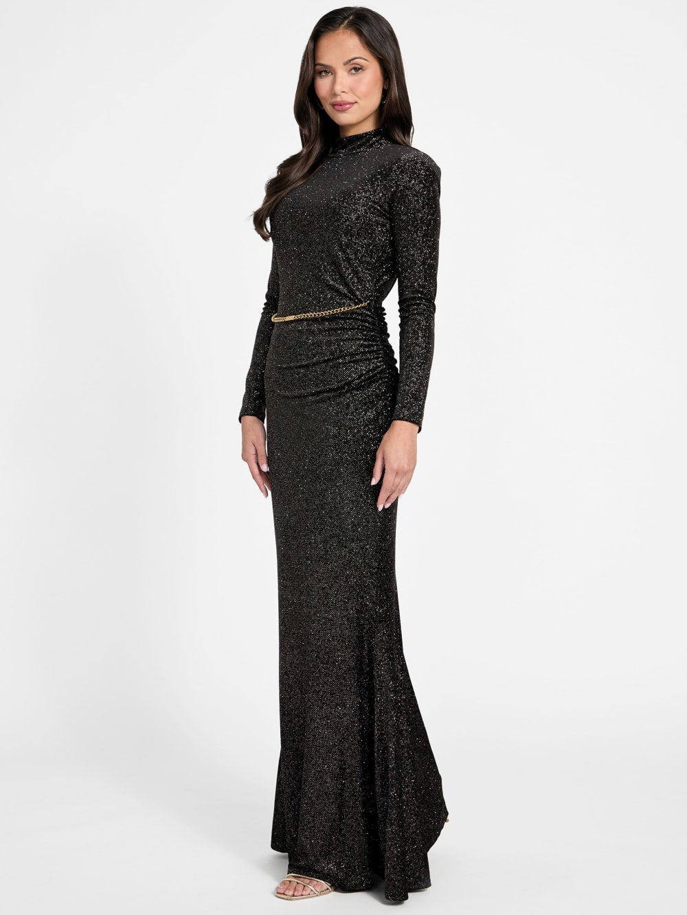 Dana Velvet Shimmer Dress - Guess