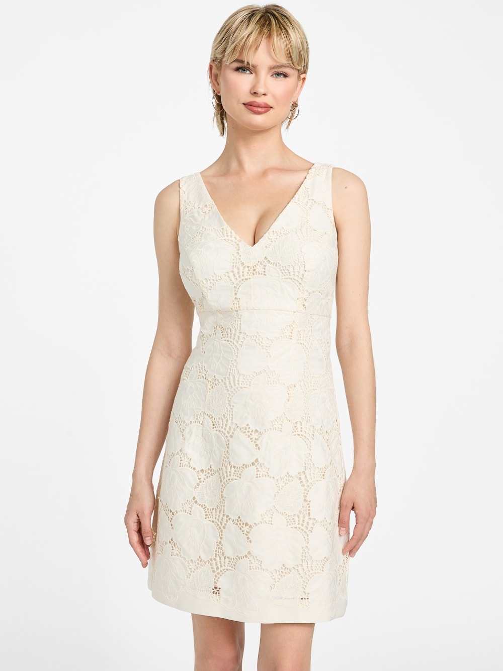 Vega Lace Mini Dress - Guess