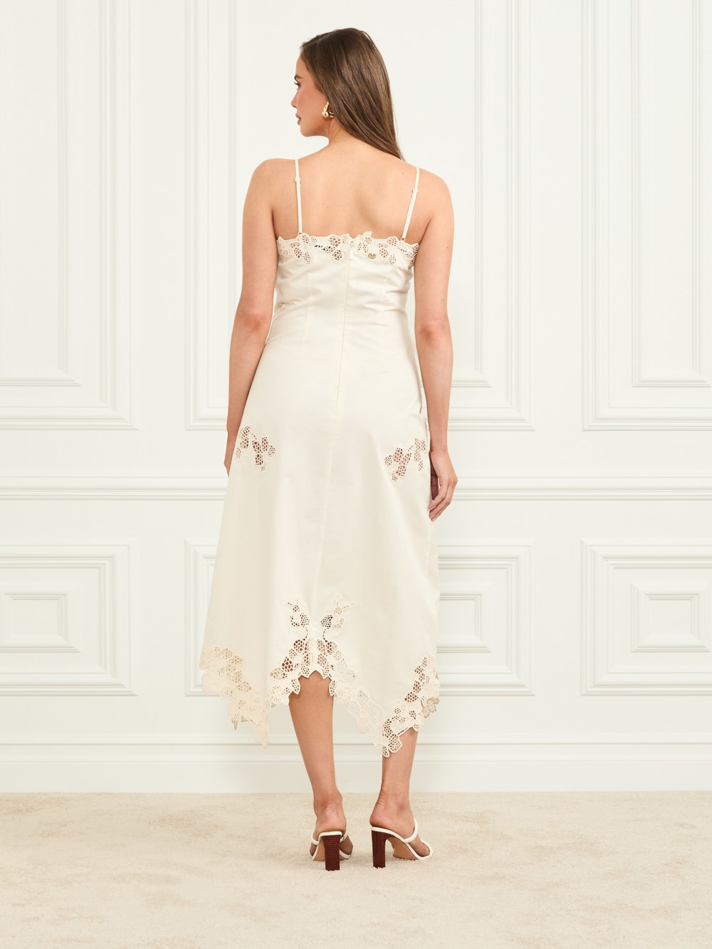 Brooke Crochet Floral Midi Dress - Guess
