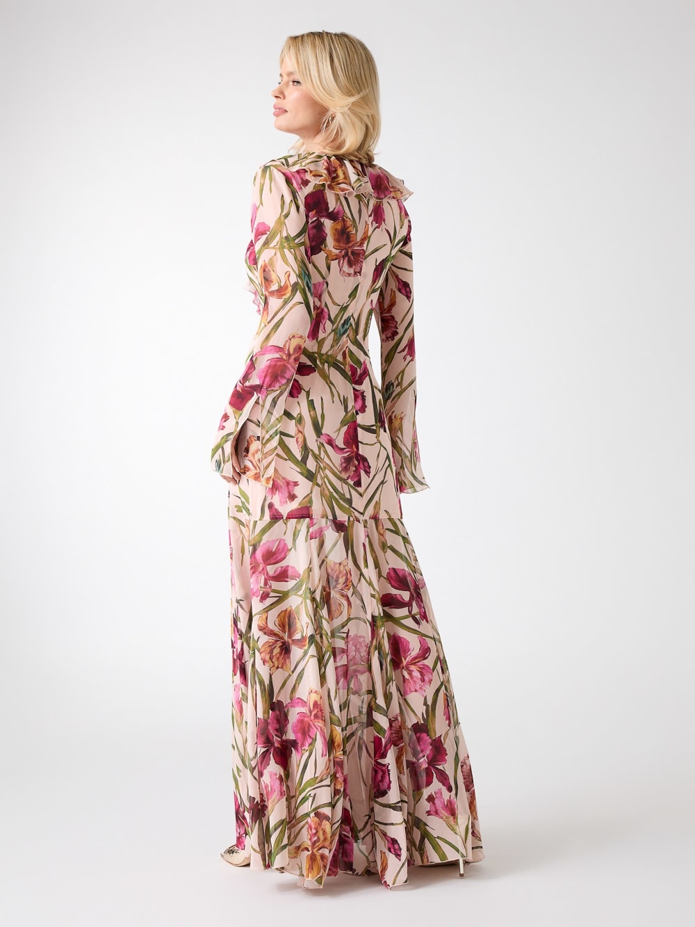 Iris Printed Maxi Dress - Guess