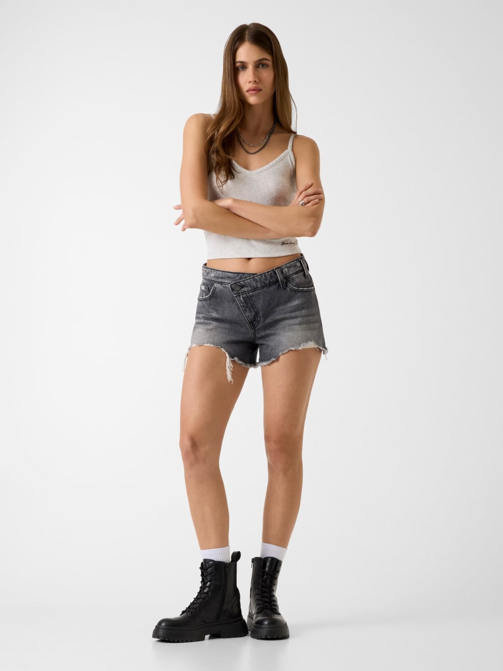 Viscose-blend tank top - Guess