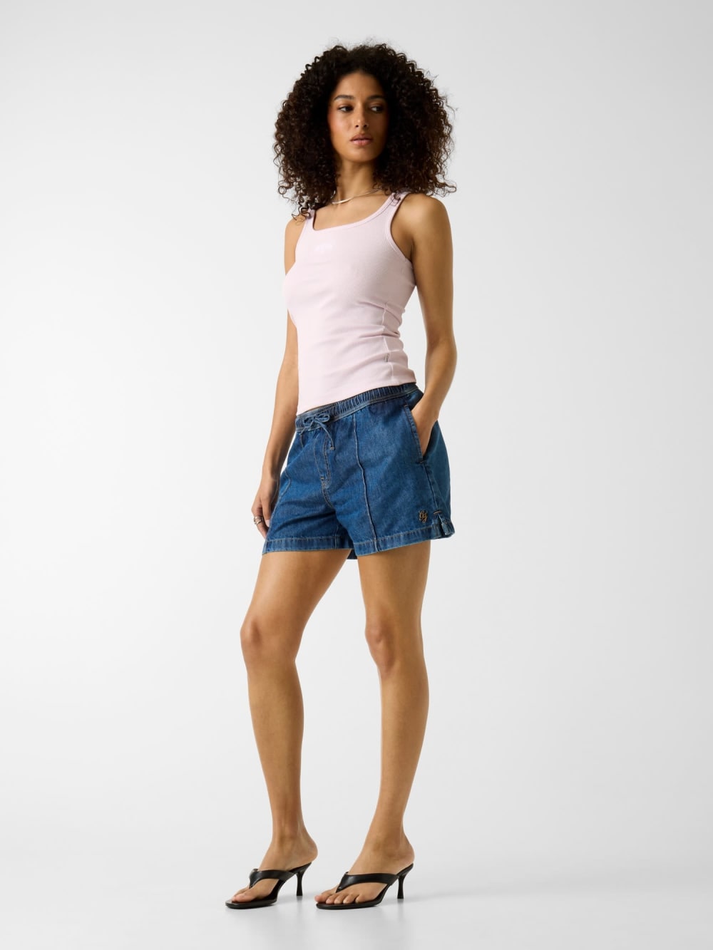 Embroidered star tank top - Guess