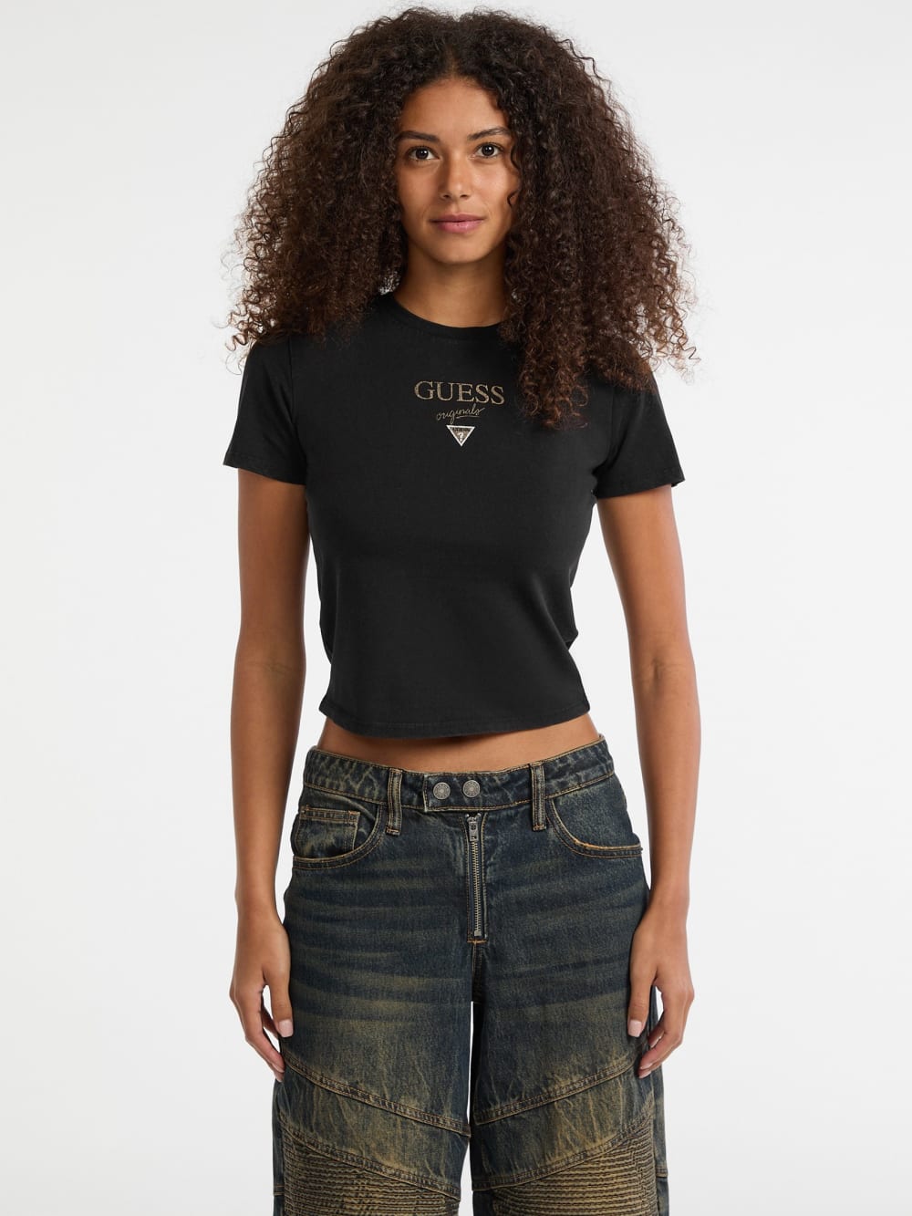 GUESS Originals Eco Vintage Baker Baby Tee - Guess