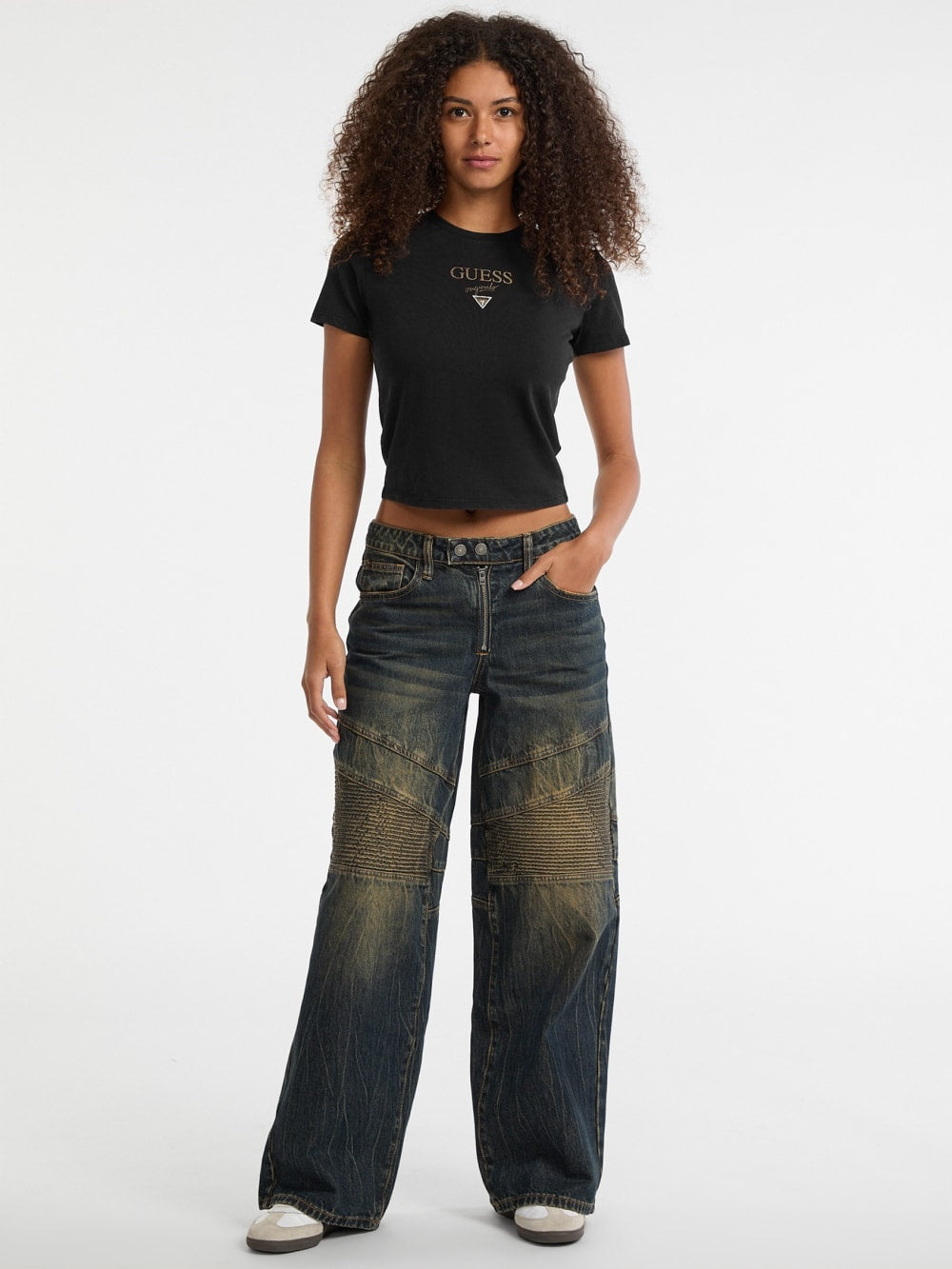 GUESS Originals Eco Vintage Baker Baby Tee - Guess