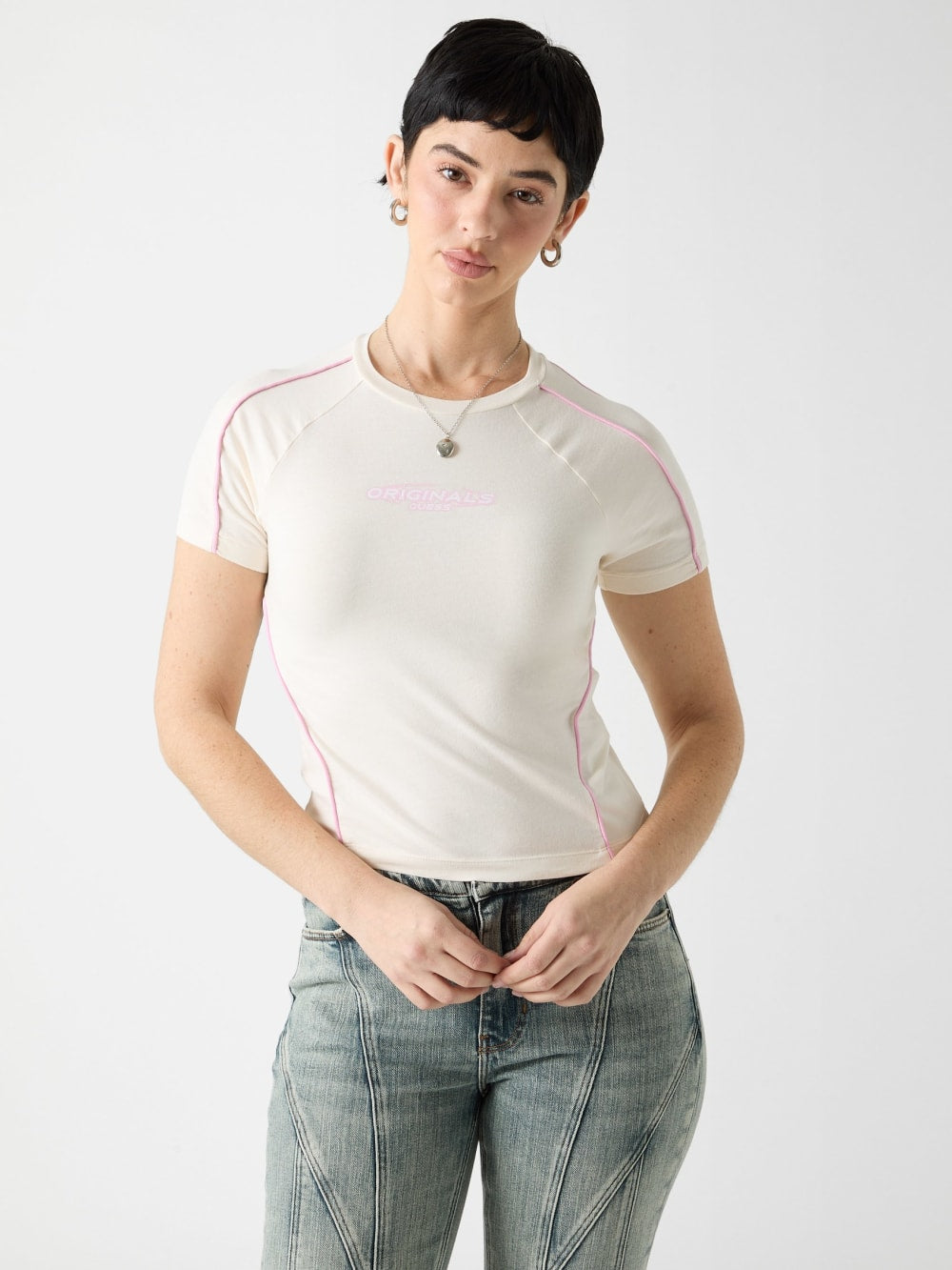 GUESS Originals Eco Logo Tee - Guess