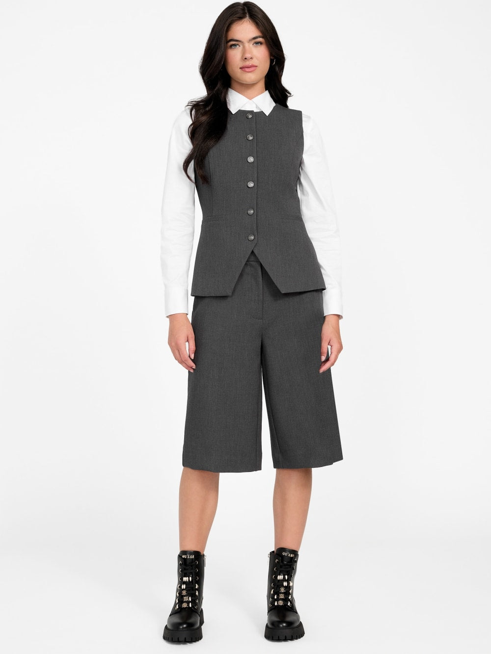 Eco Isabeau Buttoned Vest - Guess