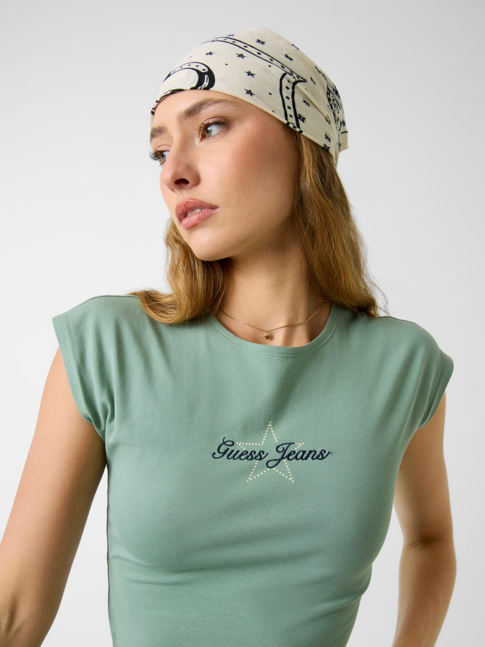 Rhinestones t-shirt - Guess