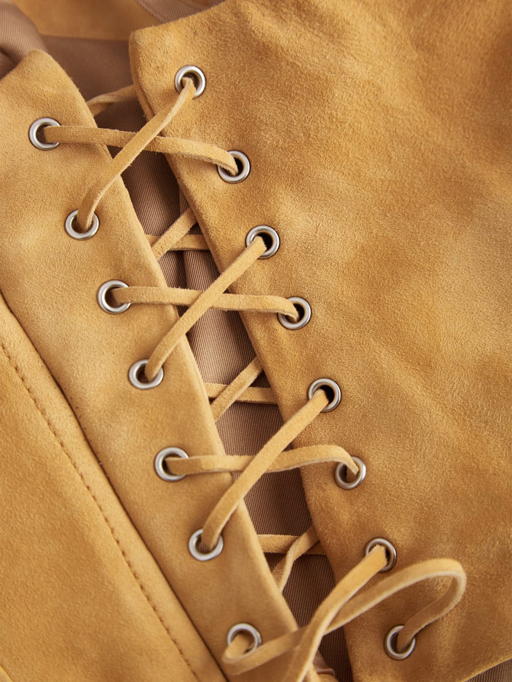 Lace-Up Bustier Top - Guess