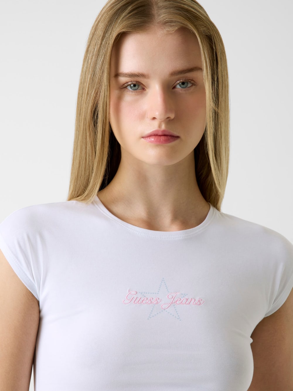 Rhinestones t-shirt - Guess