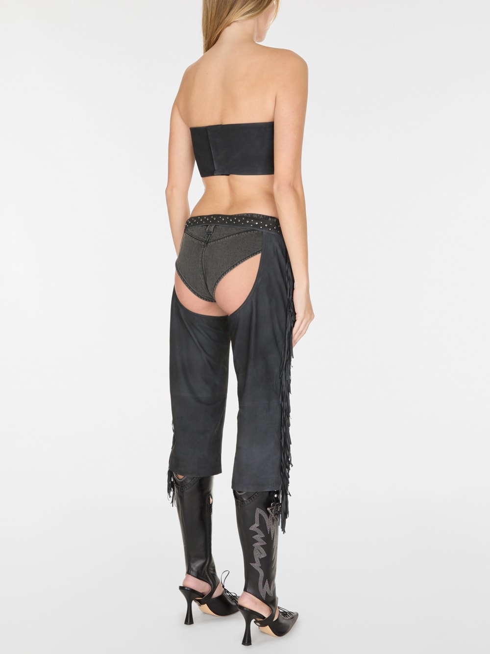 washed suede bandeau - Guess