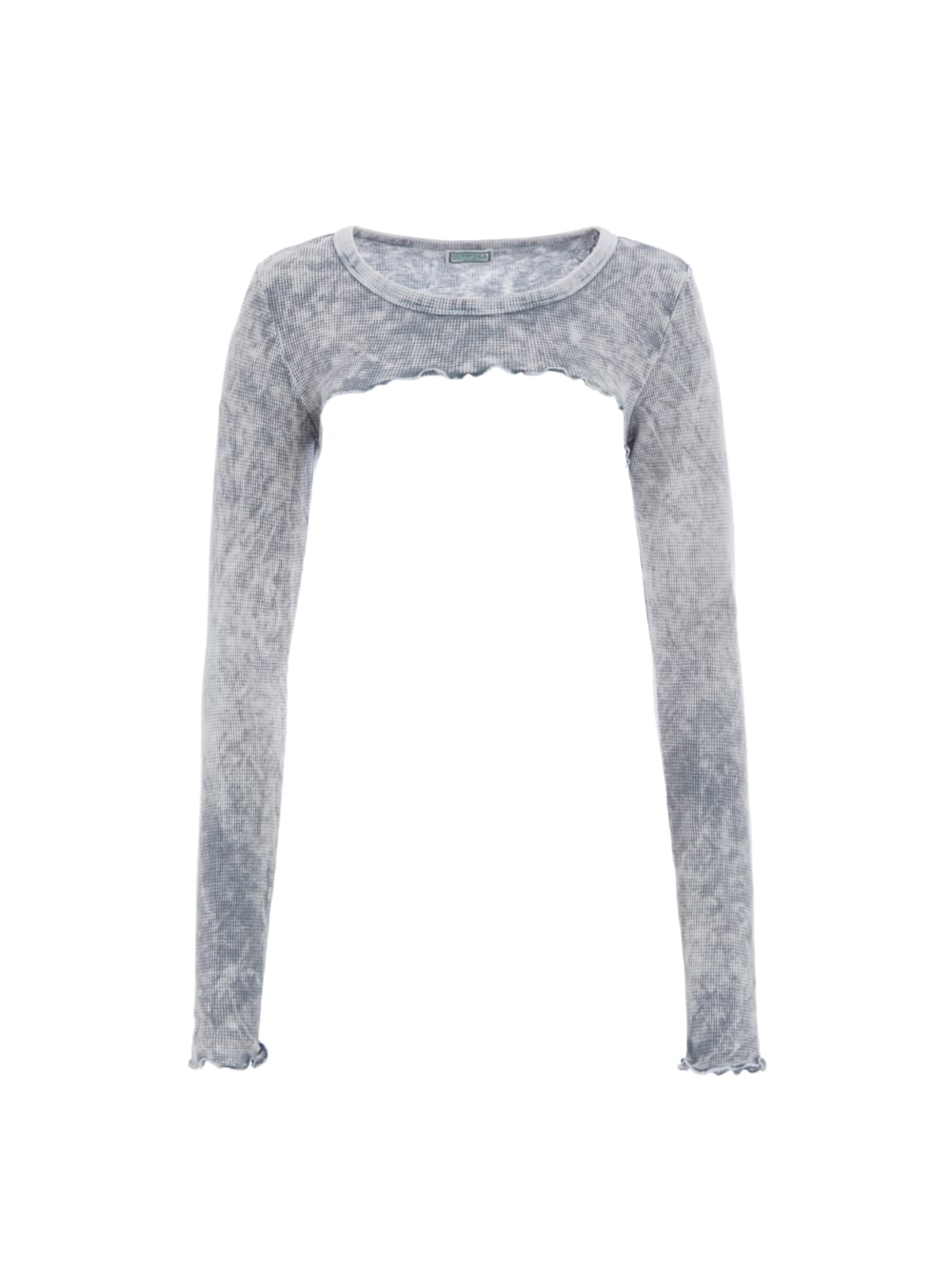 Aged Waffle Crop Top - Guess