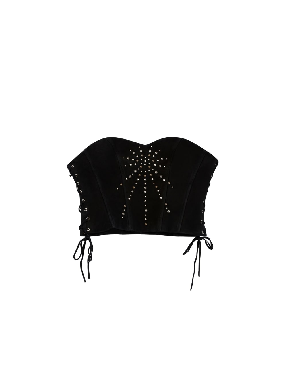 Lace-Up Bustier Top - Guess