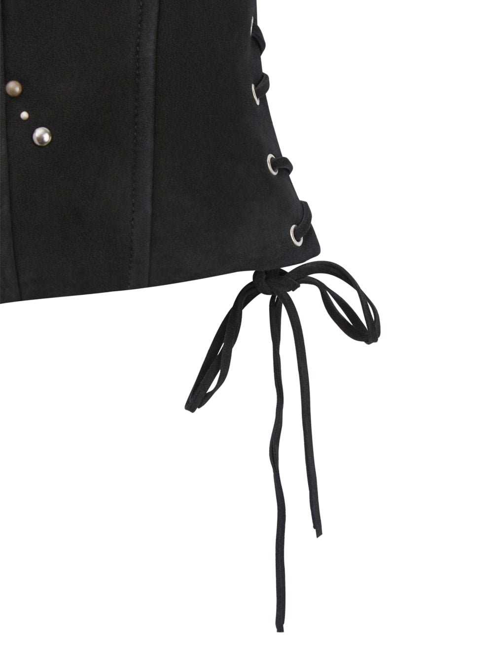 Lace-Up Bustier Top - Guess