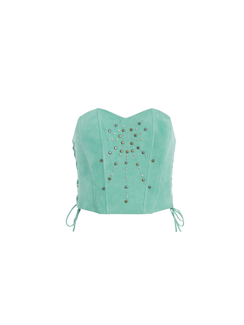 Lace-Up Bustier Top - Guess