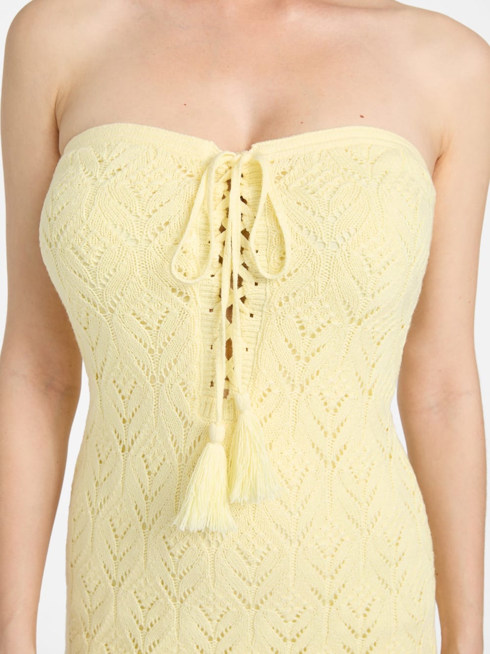 Eco Strapless Isabella Dress - Guess