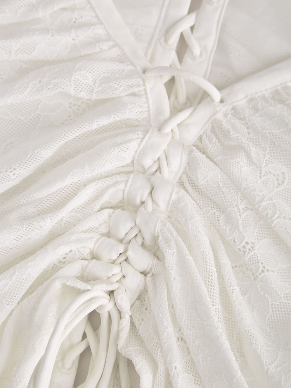 Lace Laced Top - Guess