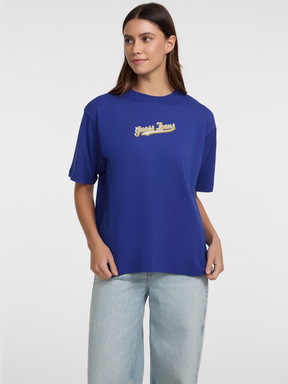 Crewneck Logo Tee - Guess
