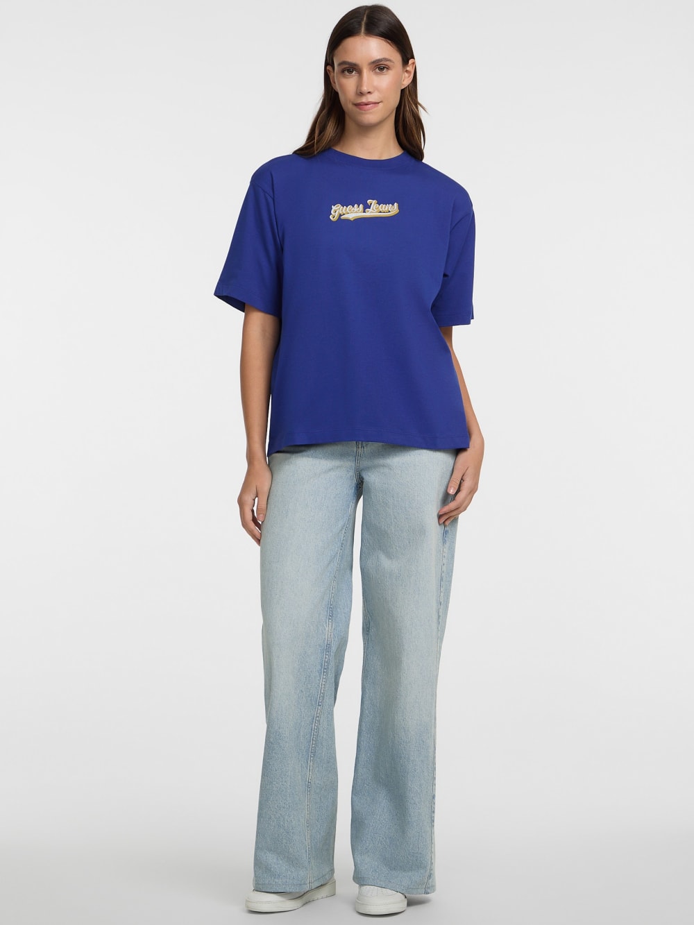 Crewneck Logo Tee - Guess