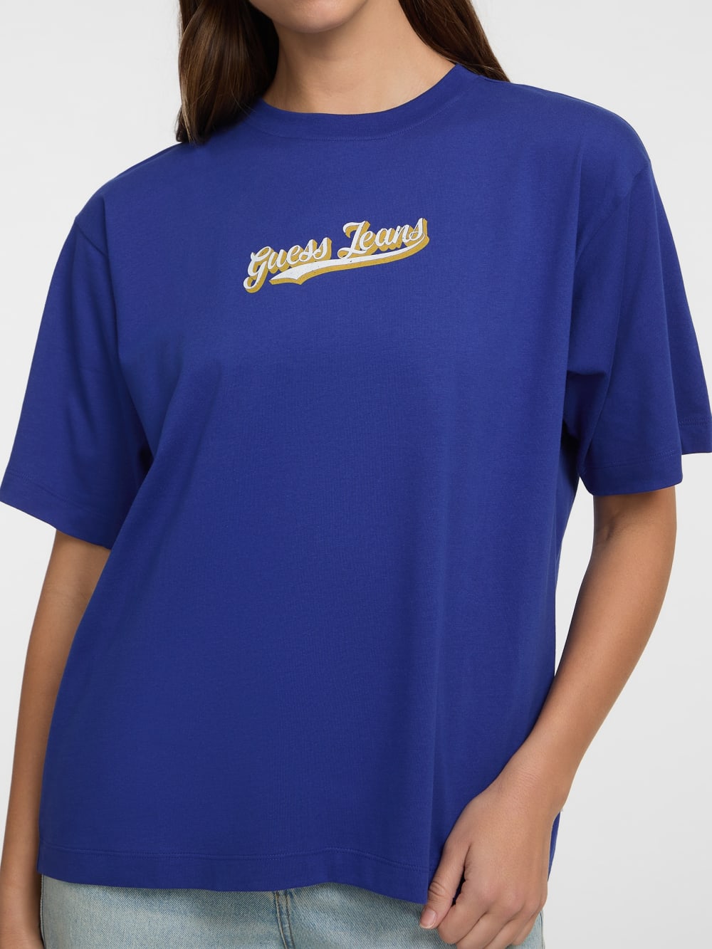 Crewneck Logo Tee - Guess