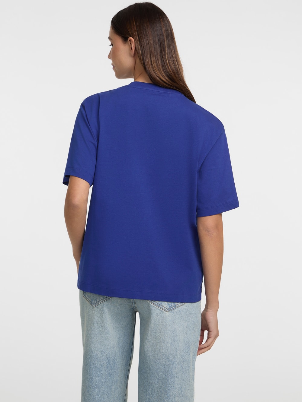 Crewneck Logo Tee - Guess
