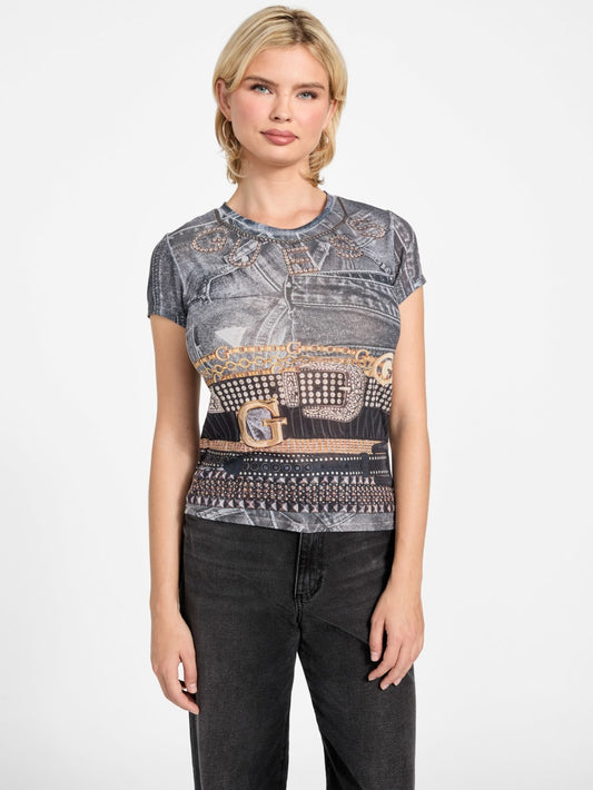 Belt Wrapped Tee - Guess
