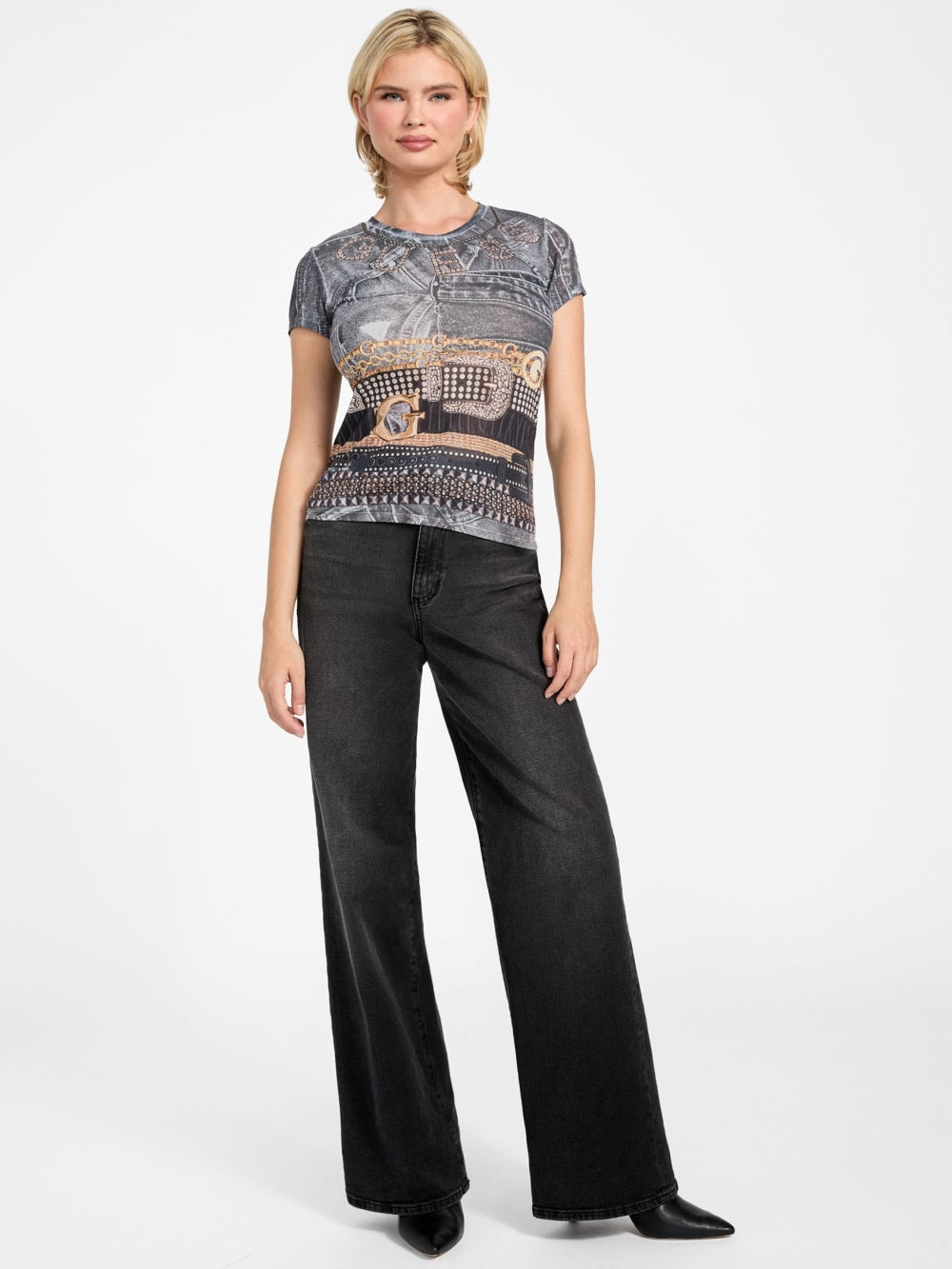 Belt Wrapped Tee - Guess
